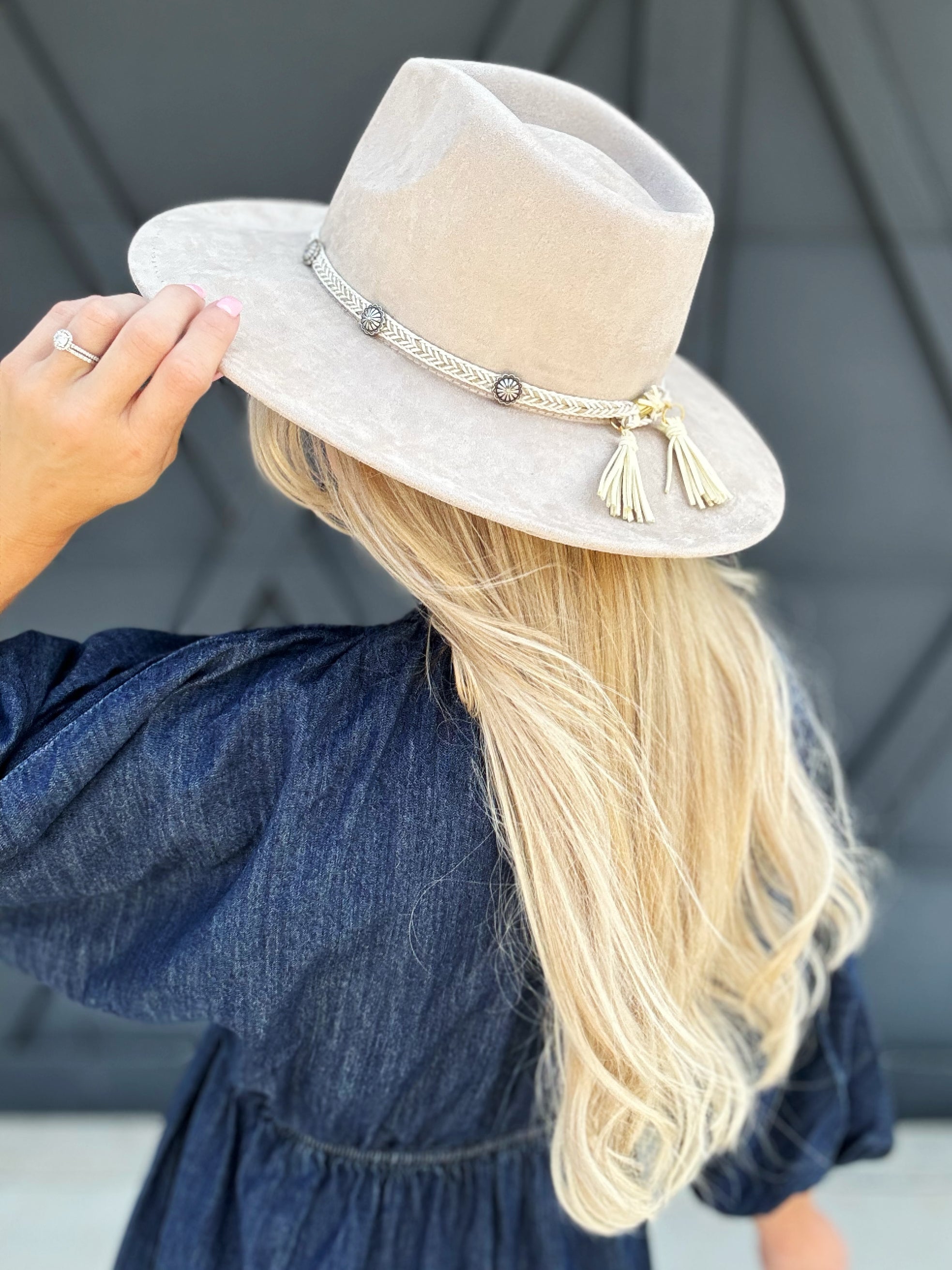 Braided Conch Western Hat In Multi - Infinity Raine