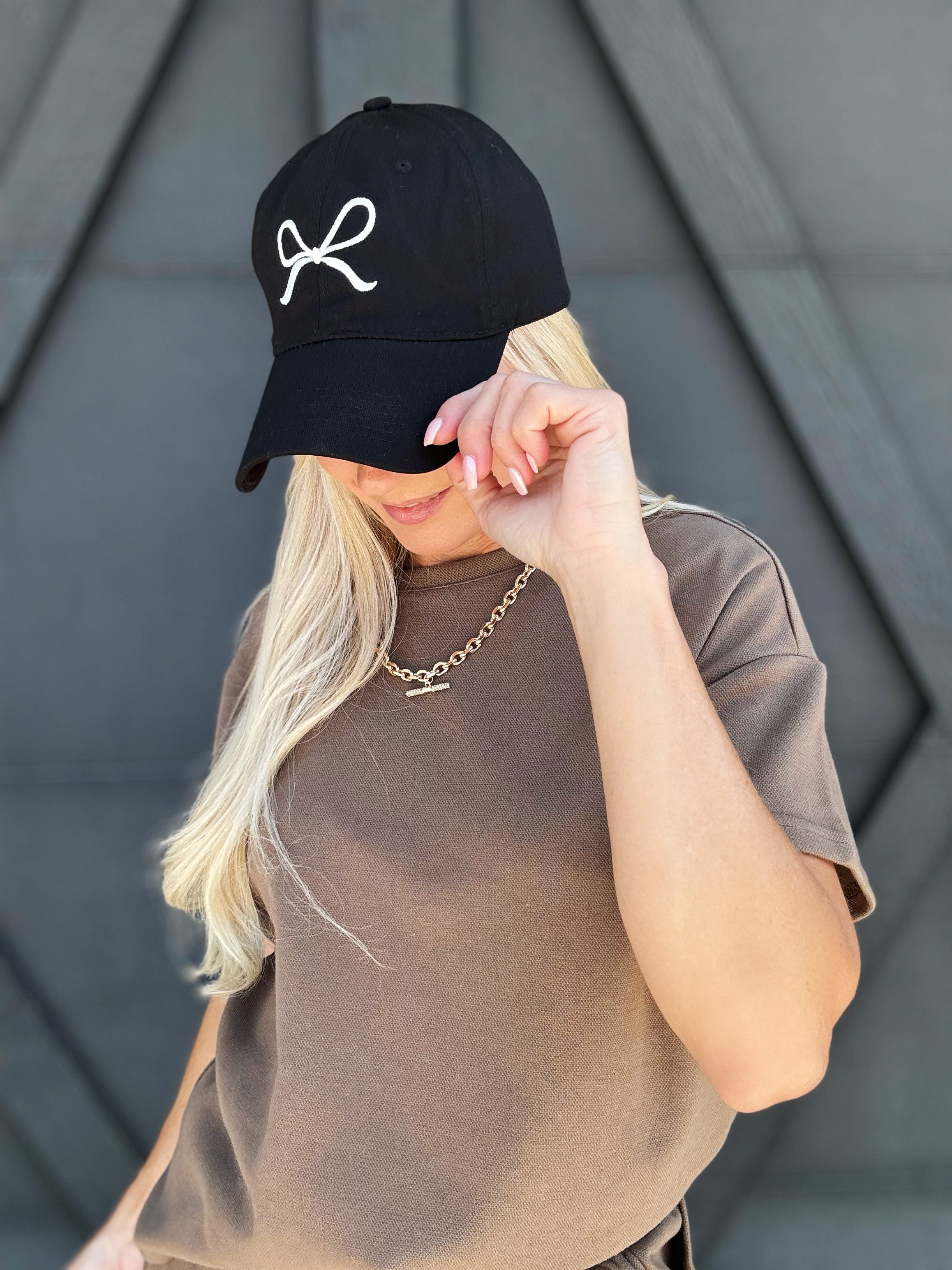 Bow Ribbon Baseball Cap - Infinity Raine