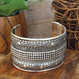 Cuff Bracelet In Silver - Infinity Raine