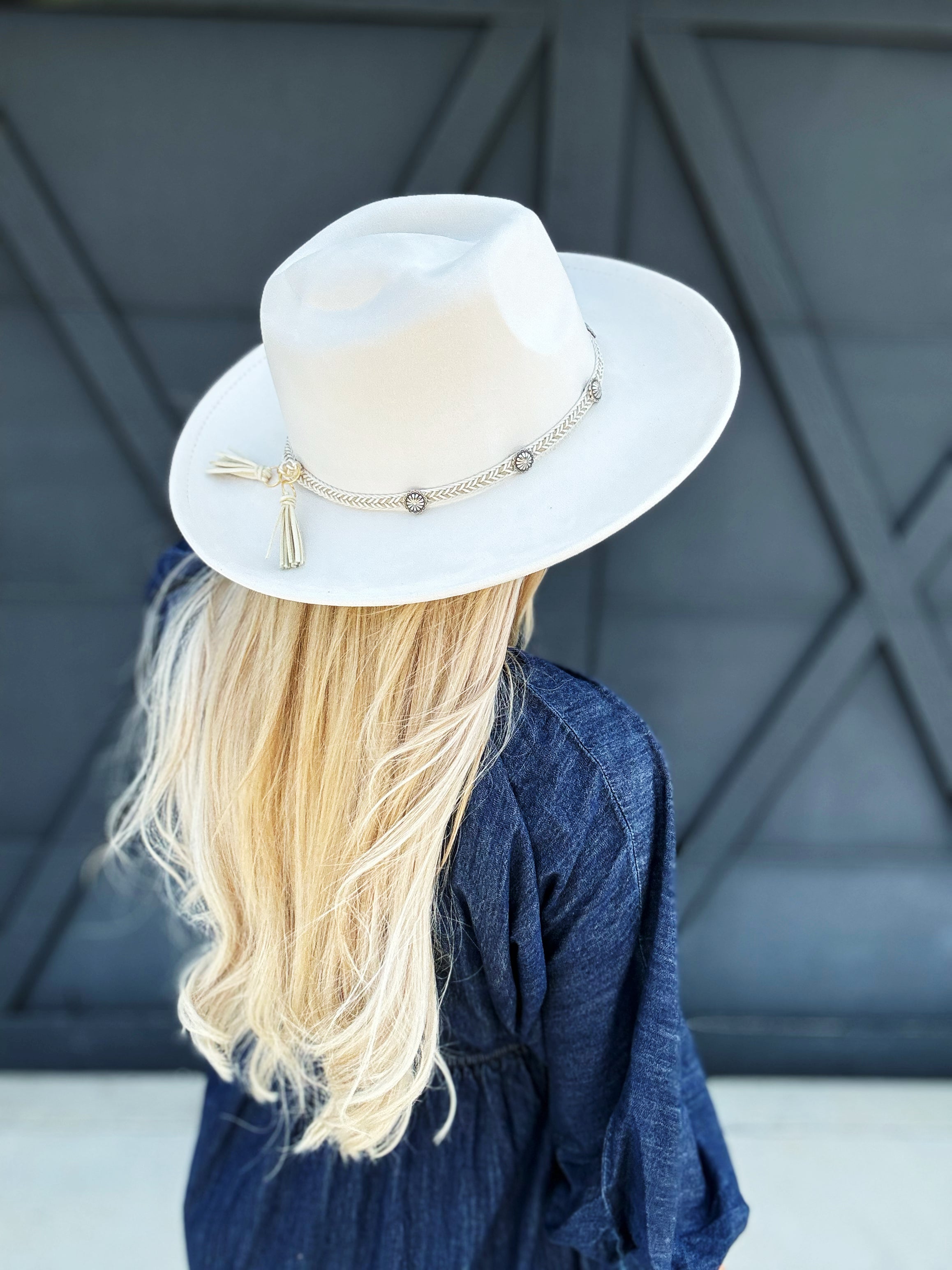 Braided Conch Western Hat In Multi - Infinity Raine