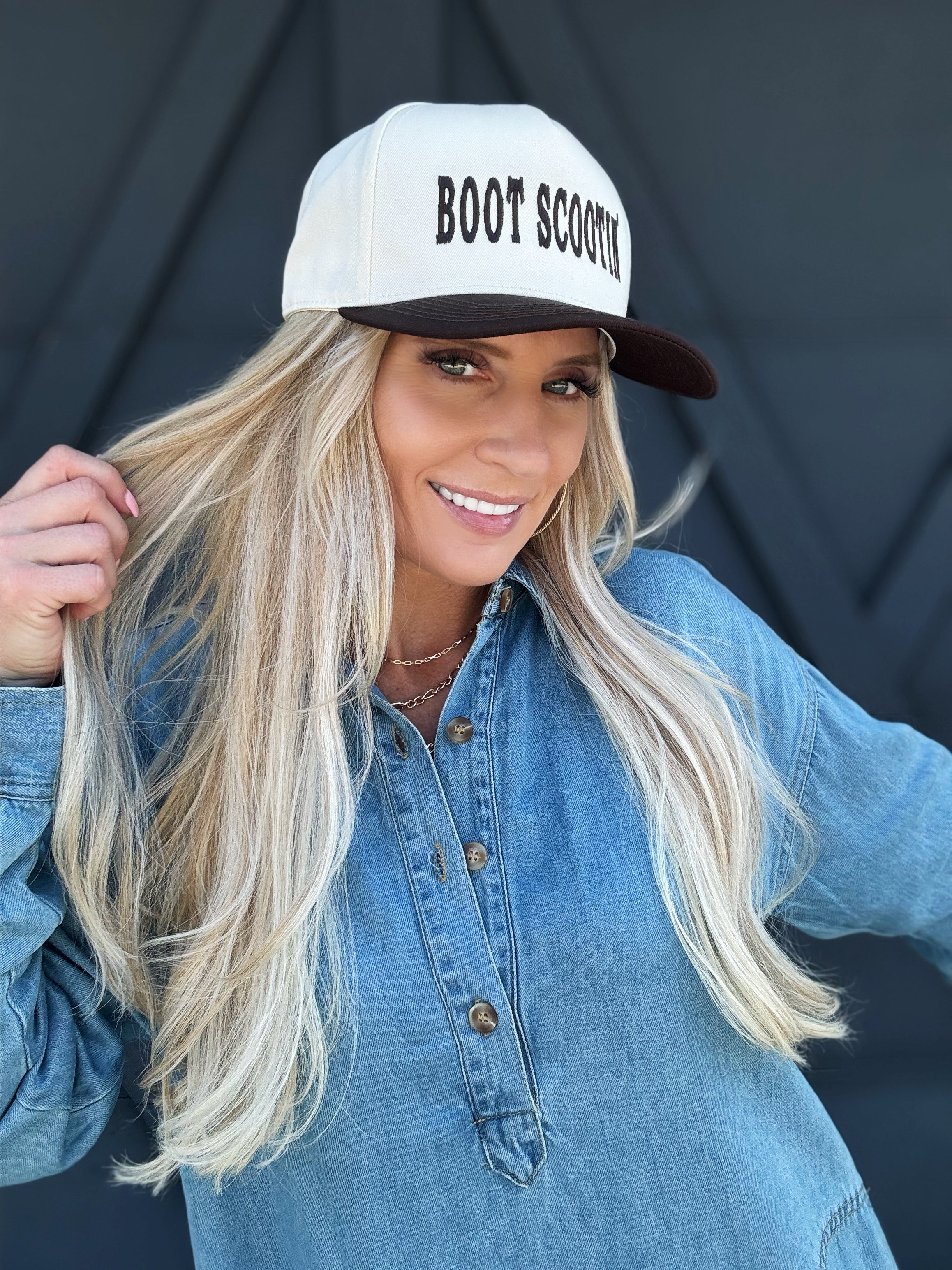 Boot Scootin' Hat In Brown - Infinity Raine