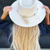 Braided Conch Western Hat In Multi - Infinity Raine