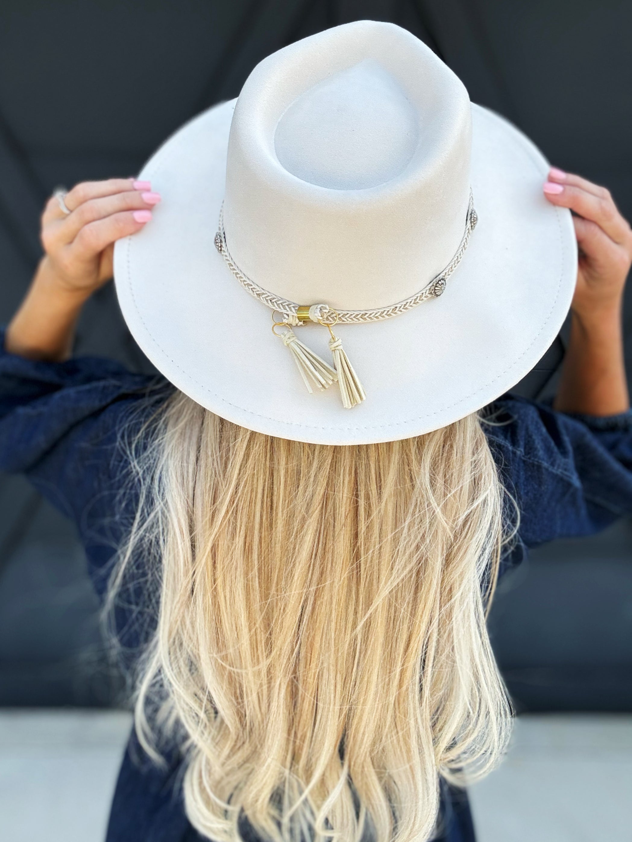 Braided Conch Western Hat In Multi - Infinity Raine