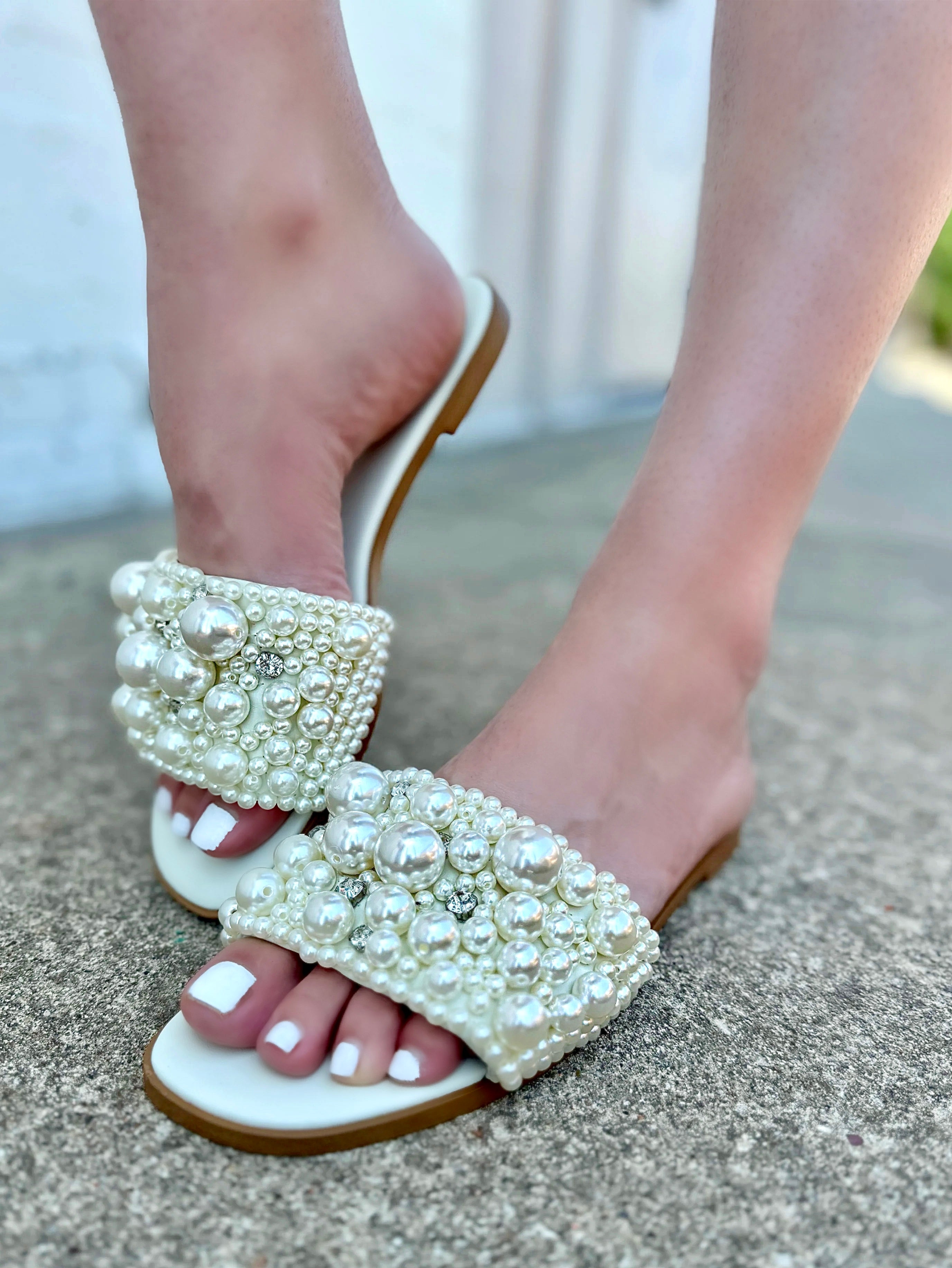 Steve Madden Knicky Sandal In Ivory - Infinity Raine