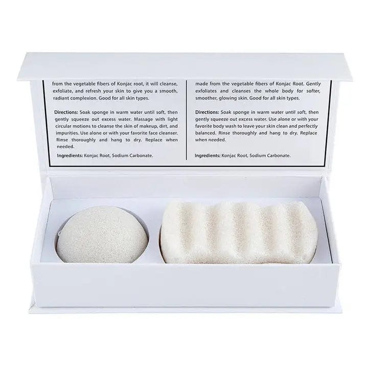 Bella Sponge Set In White - Infinity Raine