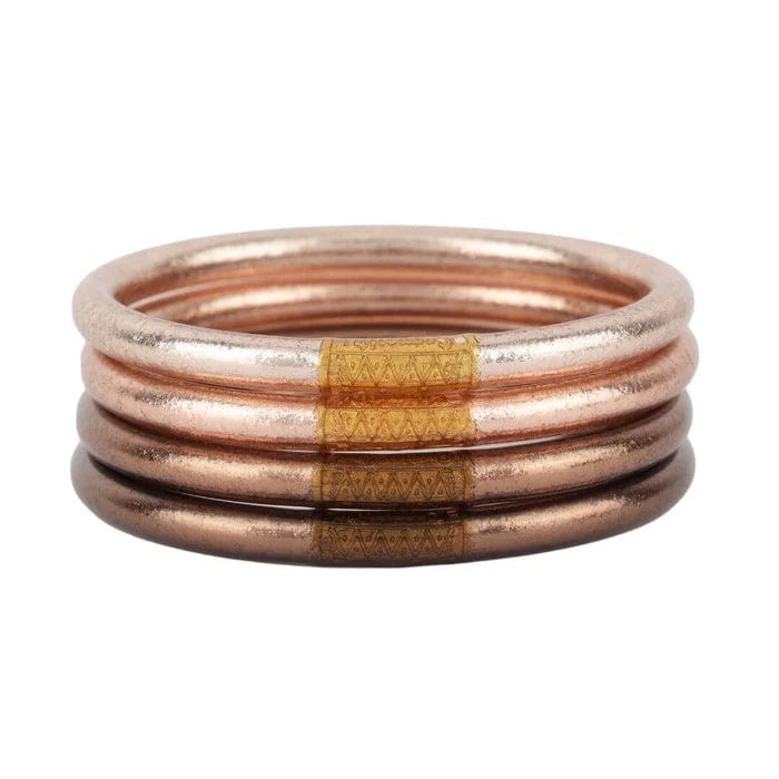 BuDhaGirl All Weather Bangles (Serenity Prayer) In Fawn - Infinity Raine