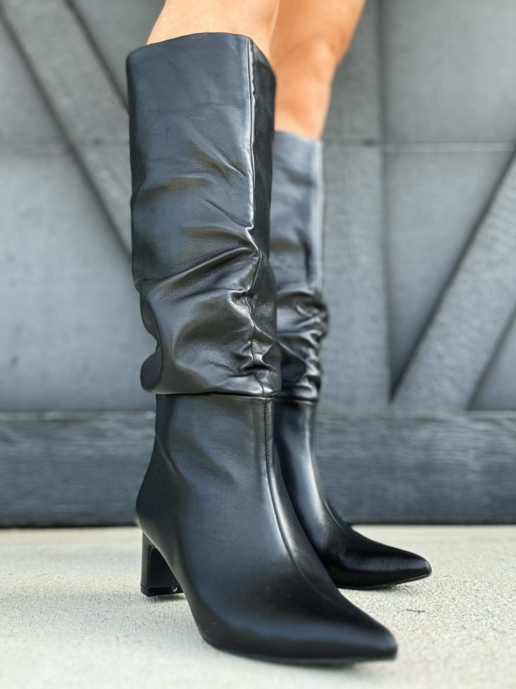 Chinese Laundry Noey Pointed Toe Boot in Black - Infinity Raine