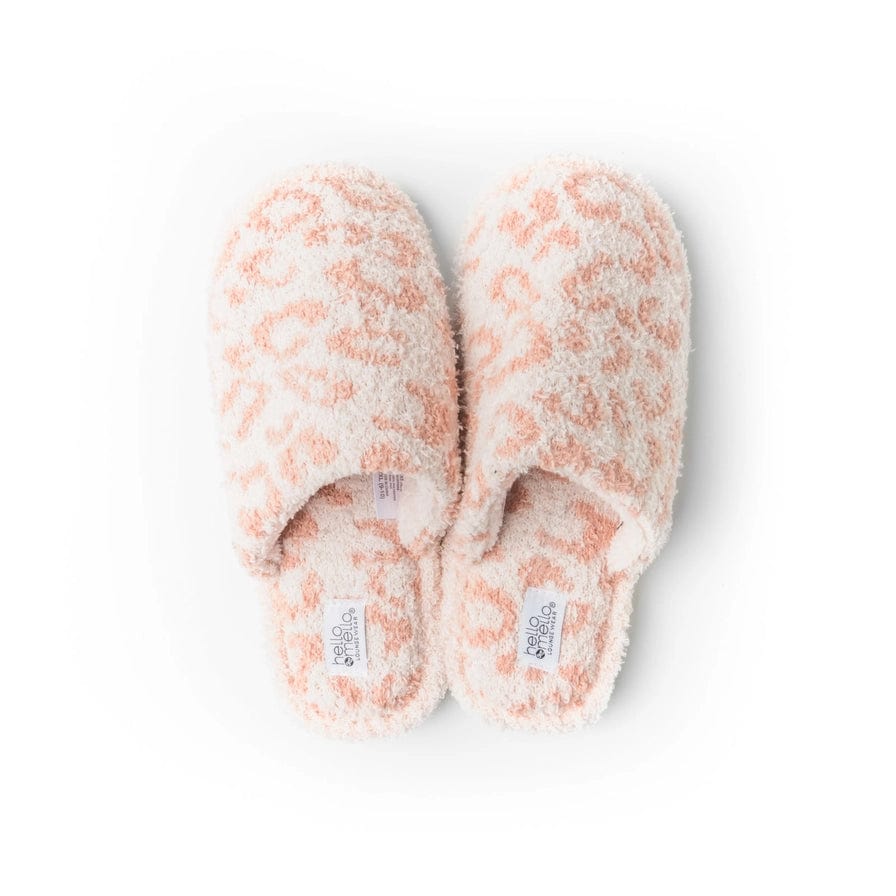 Hello Mello Cat Nip Slippers In Blush - Infinity Raine