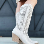 Dolce Vita Alamo Boots In Light Stone - Infinity Raine