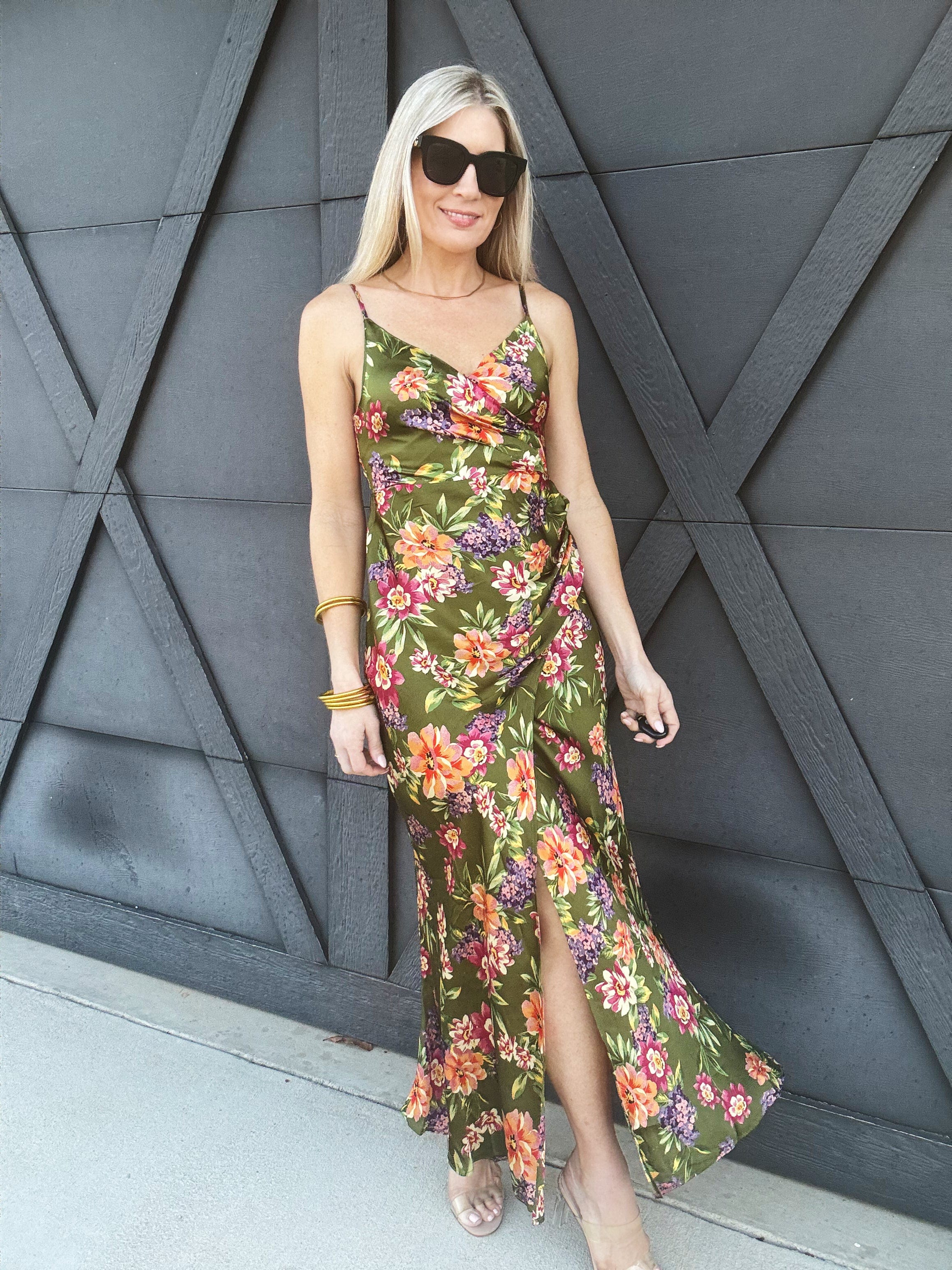 DRESS FORUM Dresses Garden Party Maxi Dress In Willow Garden