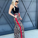 Leopard Track Pants - Infinity Raine