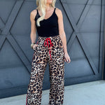 Leopard Track Pants - Infinity Raine