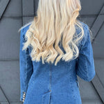 Denim Blazer Jacket - Infinity Raine