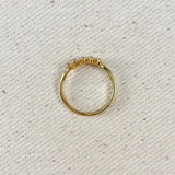 18K Gold Filled Marquise Cz Ring - Infinity Raine