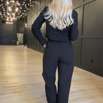 Hancock Laredo Relaxed Ankle Pant In Tocuyo Black - Infinity Raine