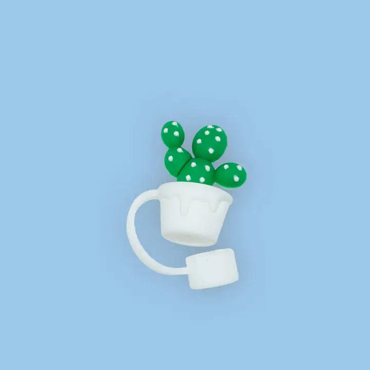 iconic mi Home - Drinkware Cactus Straw Toppers 06209270