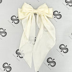 Large Satin Hair Bow - Infinity Raine