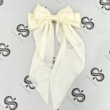 Large Satin Hair Bow - Infinity Raine