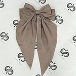 Large Satin Hair Bow - Infinity Raine