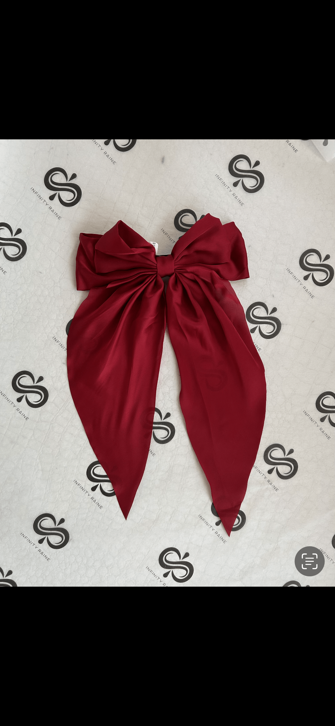 Large Satin Hair Bows - Infinity Raine