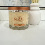 3 Wick Honeycomb Root Candle-Sugared Grapefruit - Infinity Raine