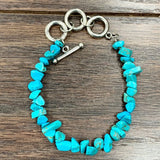 Turquoise Stone Bracelet - Infinity Raine