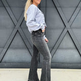 Judy Blue Bottoms - Pants Judy Blue Tummy Control Washed Gray Jeans