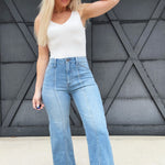 L.T.J Bottoms - Pants L.T.J. Paola Seam Line Jeans In Medium