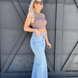 L.T.J Bottoms - Pants L.T.J. Paola Wide Leg Jeans In Light