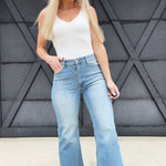 L.T.J Bottoms - Pants L.T.J Venice Almost Rigid Straight Crop Jeans