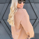 Take Me To The Rodeo Sweatshirt In Brown - Infinity Raine