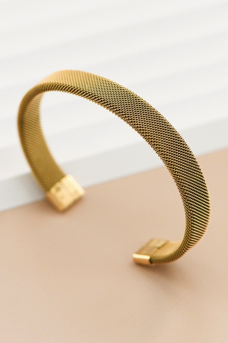 MIA ACCESSORIES Jewelry - Bracelets Stainless Steal Cuff Bracelet In Gold 05075958