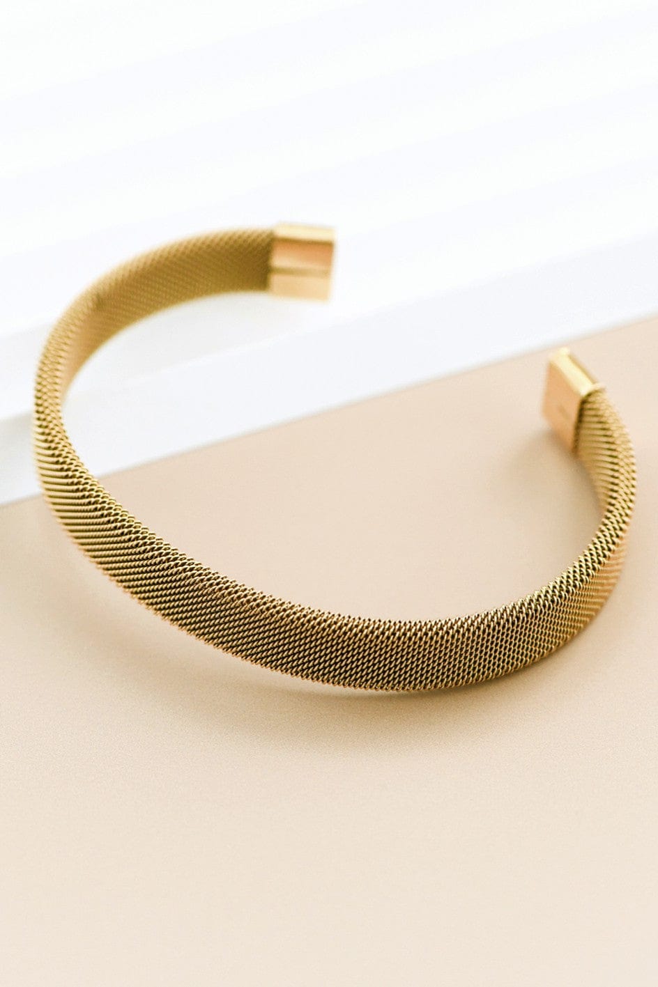 MIA ACCESSORIES Jewelry - Bracelets Stainless Steal Cuff Bracelet In Gold 05075958