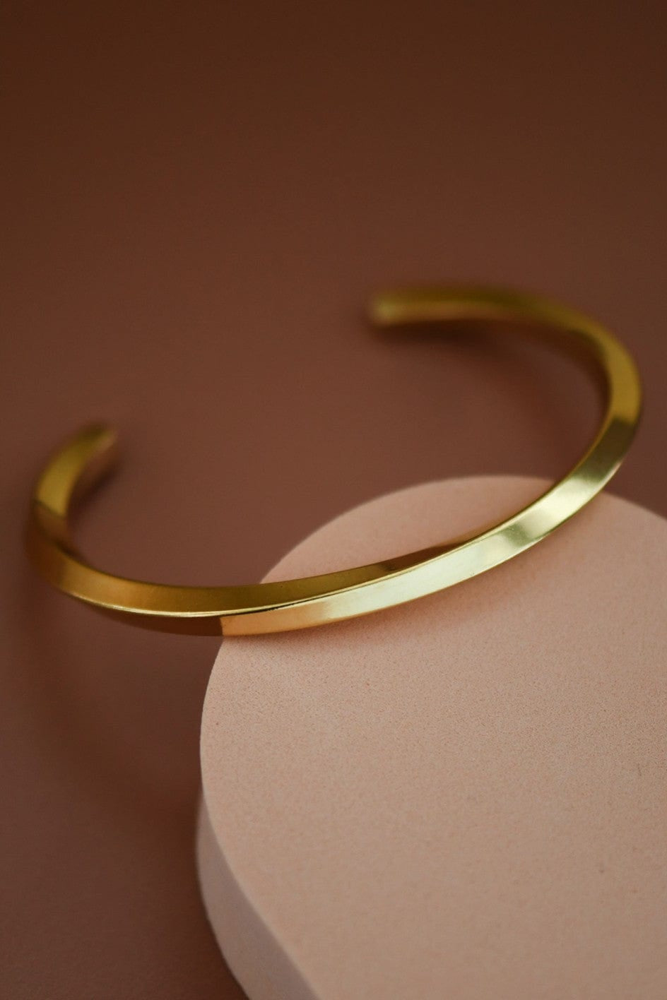 Twist Cuff Bracelet In Gold - Infinity Raine