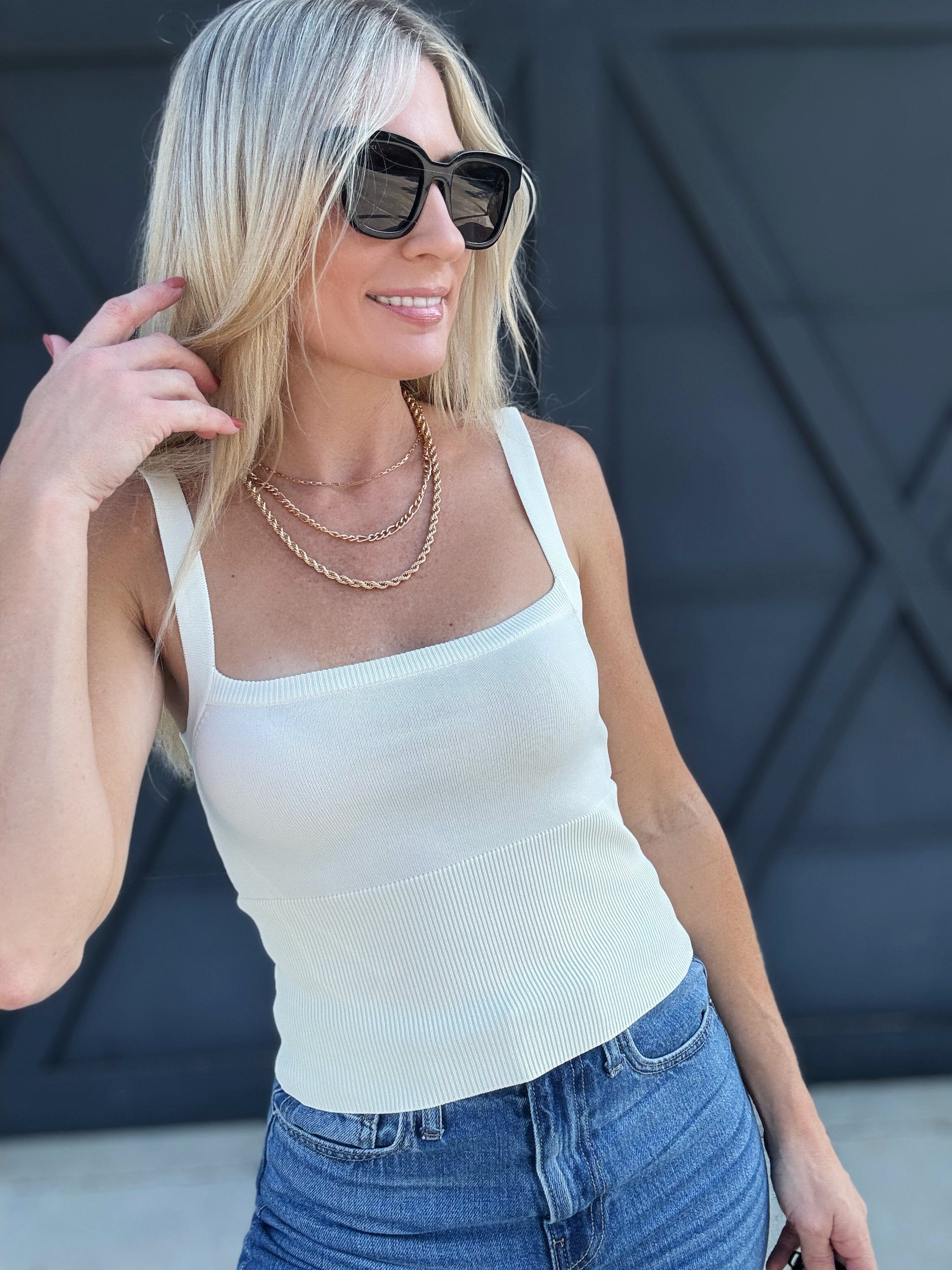 The Willa Top In Cream - Infinity Raine