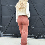 Risen Front Patch Pocket Cuffed Pants - Infinity Raine