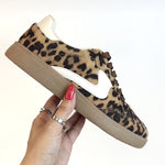 Leopard Print Gum Sole Sneakers - Infinity Raine