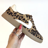 Leopard Print Gum Sole Sneakers - Infinity Raine