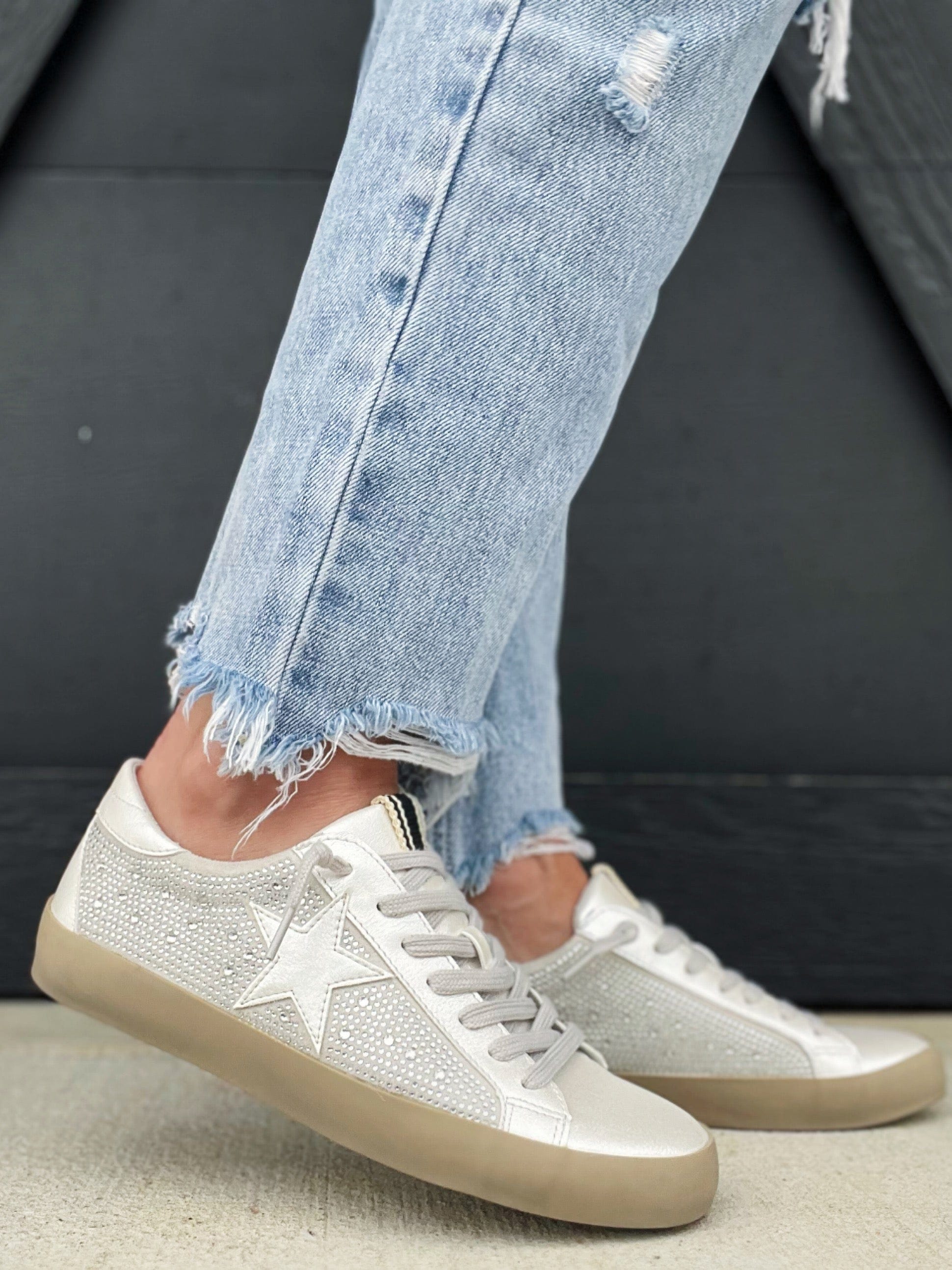 Shu Shop Paula Sneakers In Ice - Infinity Raine