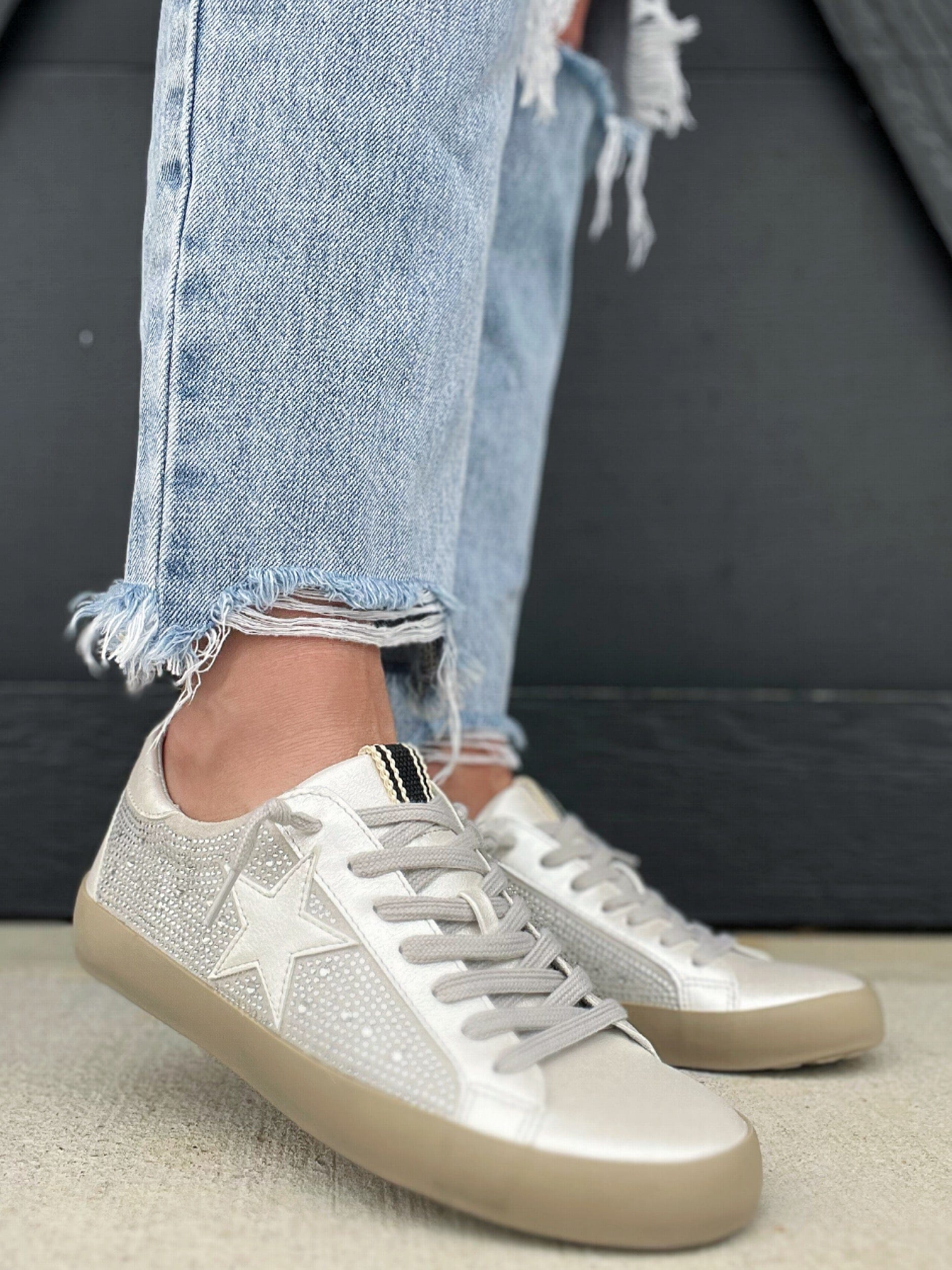 Shu Shop Paula Sneakers In Ice - Infinity Raine