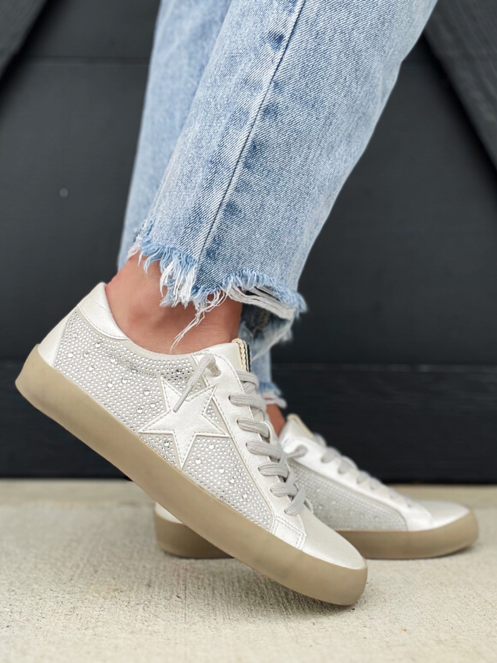 Shu Shop Paula Sneakers In Ice - Infinity Raine