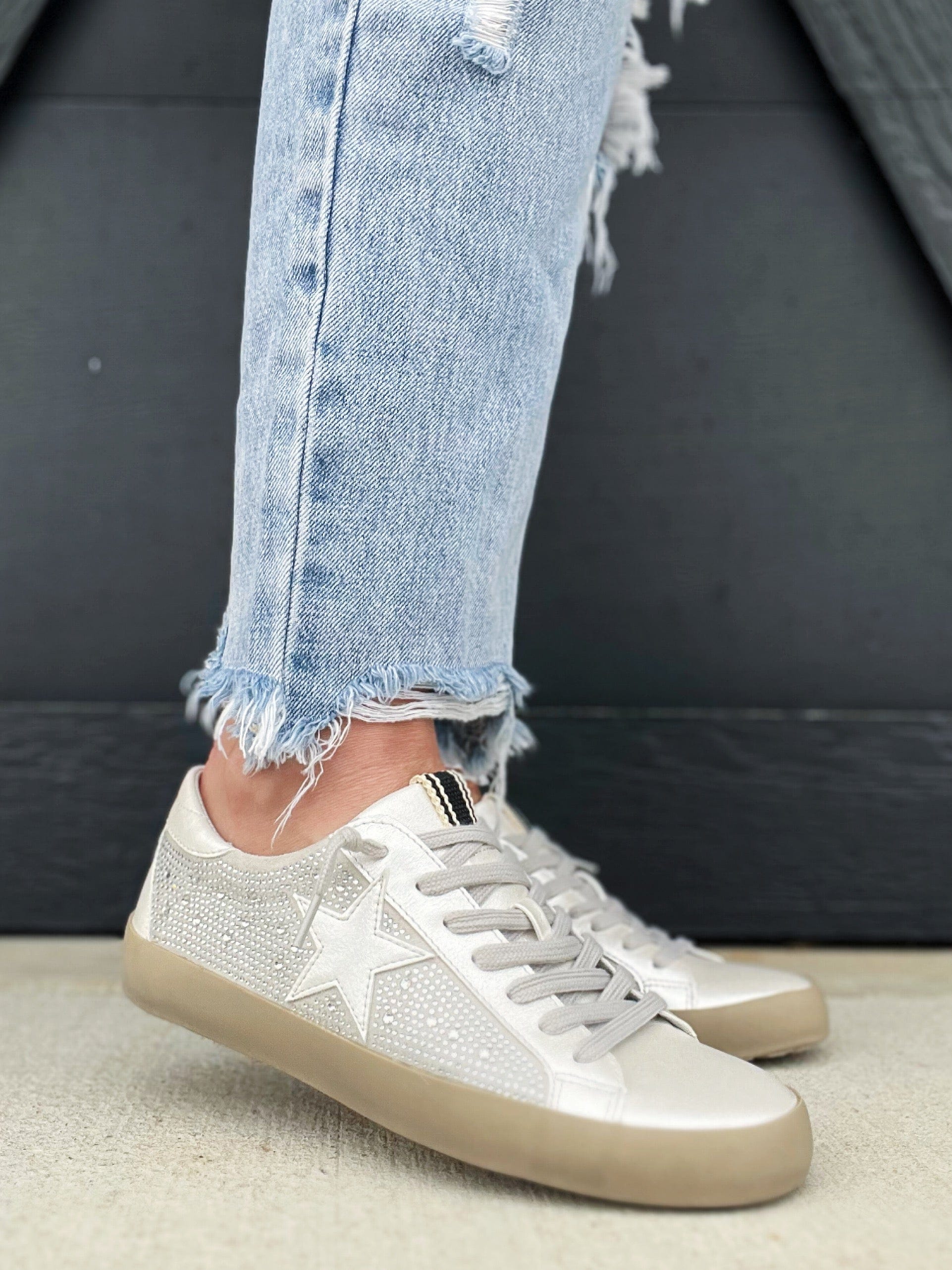 Shu Shop Paula Sneakers In Ice - Infinity Raine