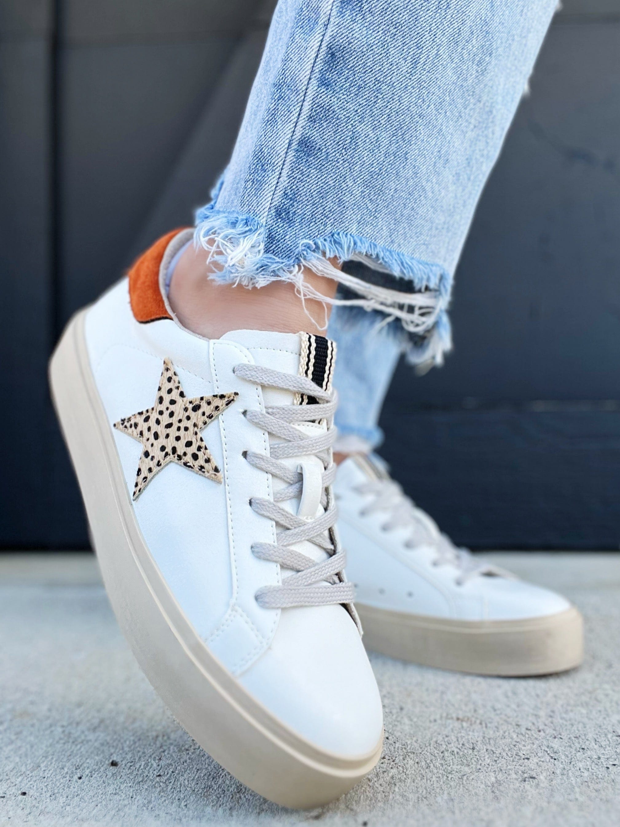 Shu Shop Reba Sneaker-Spotted Hair – Infinity Raine