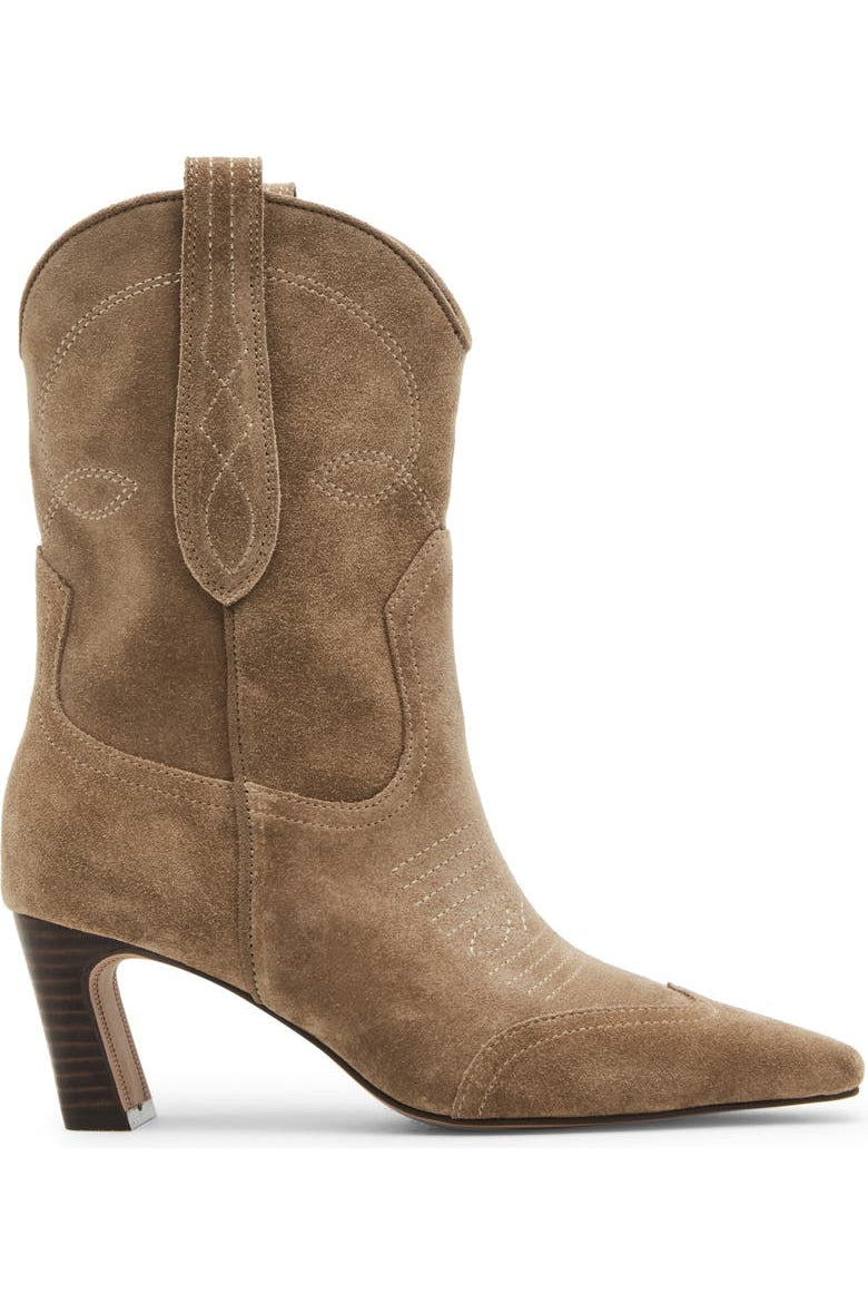 Steve Madden Josefine Suede Western Booties - Infinity Raine