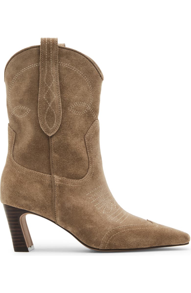 Steve Madden Josefine Suede Western Booties - Infinity Raine