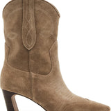 Steve Madden Josefine Suede Western Booties - Infinity Raine