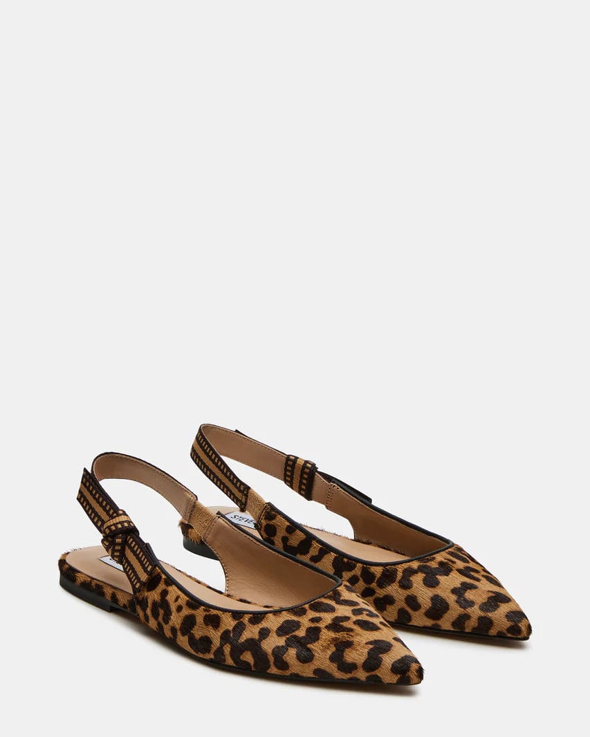 Steve Madden Olsen Ballet Flats In Leopard - Infinity Raine