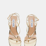 Steve Madden Annie Heel in Champagne - Infinity Raine