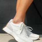 Steve Madden Campo Sneakers In White - Infinity Raine