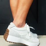 Steve Madden Campo Sneakers In White - Infinity Raine